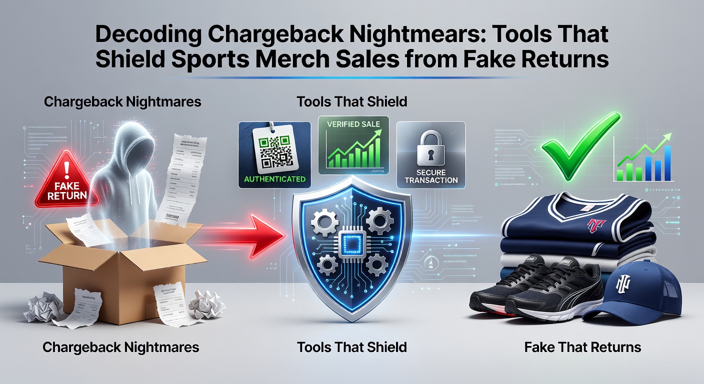 Digital dashboard displaying fraud alerts, chargeback graphs, and security locks on a screen, representing advanced protection tools for e-commerce